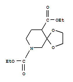 1,4-Dioxa-7-azaspiro[4.5]decane-7,10-dicarboxylicacid, 7,10-diethyl ester