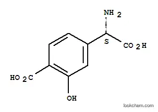 Molecular Structure of 85148-82-9 ((S)-4-CARBOXY-3-HYDROXYPHENYLGLYCINE)