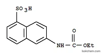 Molecular Structure of 85237-52-1 (1-Naphthalenesulfonicacid, 6-[(ethoxycarbonyl)amino]-)