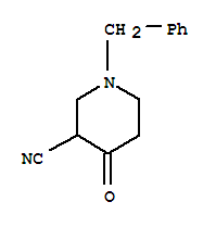 3-Piperidinecarbonitrile,4-oxo-1-(phenylmethyl)-