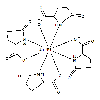Titanium,tetrakis(5-oxoprolinato-kN1,kO2)- (9CI)