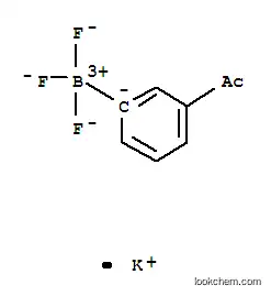 Molecular Structure of 854906-74-4 (POTASSIUM (3-ACETYLPHENYL)TRIFLUOROBORATE)