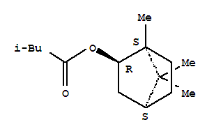 Butanoicacid, 3-methyl-, 1,7,7-trimethylbicyclo[2.2.1]hept-2-yl ester, (1S-endo)- (9CI)