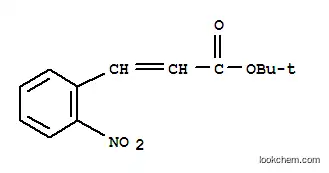 Molecular Structure of 862499-32-9 (tert-Butyl (2E)-3-(2-nitrophenyl)acrylate)