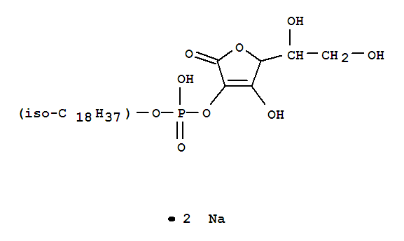 L-Ascorbicacid, 2-(isooctadecyl hydrogen phosphate), disodium salt (9CI)