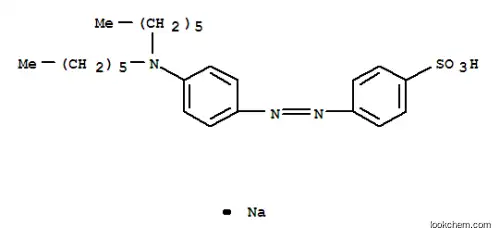 Benzenesulfonic acid, 4-[2-[4-(dihexylamino)phenyl]diazenyl]-, sodium salt (1:1)
