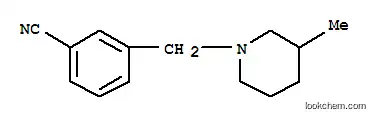 Molecular Structure of 864685-02-9 (3-(3-METHYL-PIPERIDIN-1-YLMETHYL)-BENZONITRILE)