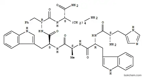 Molecular Structure of 87616-84-0 (Growth hormone releasing peptide)