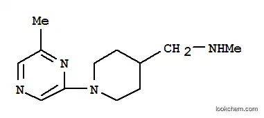 Molecular Structure of 887922-91-0 (4-[Methyl(aminomethyl)]-1-(6-methylpyrazin-2-yl)piperidine)