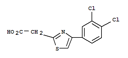 2-(4-(3,4-Dichlorophenyl)thiazol-2-yl)acetic acid