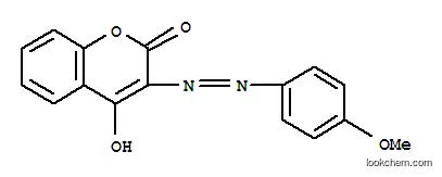 Molecular Structure of 89999-02-0 ((3Z)-3-[2-(4-methoxyphenyl)hydrazinylidene]-2H-chromene-2,4(3H)-dione)