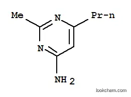 Molecular Structure of 90088-76-9 (2-methyl-6-propylpyrimidin-4-amine)