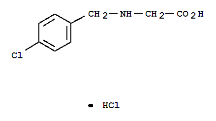 Glycine,N-[(4-chlorophenyl)methyl]-, hydrochloride (9CI)