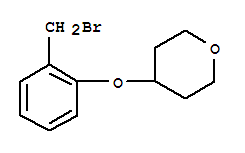 4-[2-(Bromomethyl)phenoxy]tetrahydropyran , 97%