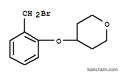 Molecular Structure of 906352-69-0 (2-(Tetrahydropyran-4-yloxy)benzyl bromide)