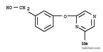 Molecular Structure of 906352-98-5 (3-[(6-Methylpyrazin-2-yl)oxy]benzyl alcohol)
