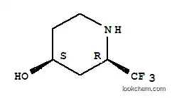 Molecular Structure of 911298-14-1 (4-Piperidinol,2-(trifluoromethyl)-, (2R,4S)-rel-)