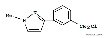 3-(1-Methylpyrazol-3-yl)benzyl chloride