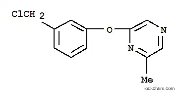 Molecular Structure of 912569-64-3 (3-[(6-Methylpyrazin-2-yl)oxy]benzyl chloride)