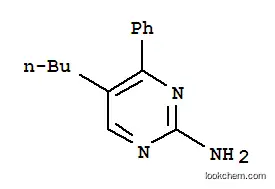 Molecular Structure of 913322-46-0 (5-BUTYL-4-PHENYLPYRIMIDIN-2-AMINE)
