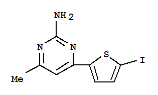 4-(5-IODOTHIEN-2-YL)-6-METHYLPYRIMIDIN-2-AMINE(913322-62-0)