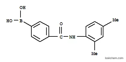 Molecular Structure of 913835-38-8 (4-(2,4-DIMETHYLPHENYLCARBAMOYL)PHENYLBORONIC ACID)