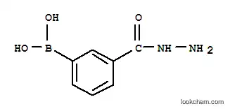 Molecular Structure of 913835-79-7 (3-(HYDRAZINECARBONYL)BENZENEBORONIC ACID 97)
