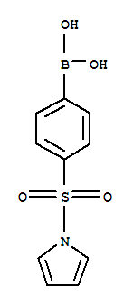 4-(1H-PYRROL-1-YLSULPHAMOYL)BENZENEBORONIC ACID 98