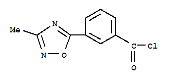 3-(3-Methyl-1,2,4-oxadiazol-5-yl)benzoyl chloride 97%