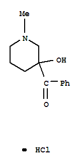 92040-95-4,(3-hydroxy-1-methylpiperidin-3-yl)(phenyl)methanone,Ketone,3-hydroxy-1-methyl-3-piperidyl phenyl, hydrochloride (6CI,7CI); NSC 280624