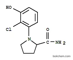 Molecular Structure of 925233-20-1 (2-Pyrrolidinecarboxamide, 1-(2-chloro-3-hydroxyphenyl)-)