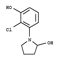 2-PYRROLIDIN-1-YL,1-(2-CHLORO-3-HYDROXYPHENYL)-