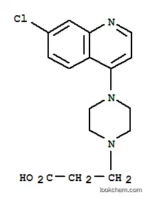Molecular Structure of 925673-45-6 (1-Piperazinepropanoicacid, 4-(7-chloro-4-quinolinyl)-)