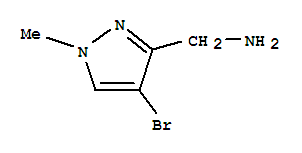 (4-Bromo-1-methyl-1H-pyrazol-3-yl)methylamine , 97%