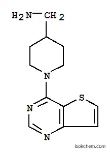 Molecular Structure of 937795-94-3 (4-[4-(Aminomethyl)piperidin-1-yl]thieno[3,2-d]pyrimidine)