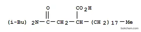 Molecular Structure of 93904-71-3 (2-[2-[bis(2-methylpropyl)amino]-2-oxoethyl]icosenoic acid)