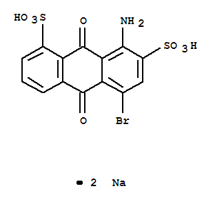 1,7-Anthracenedisulfonicacid, 8-amino-5-bromo-9,10-dihydro-9,10-dioxo-, sodium salt (1:2)