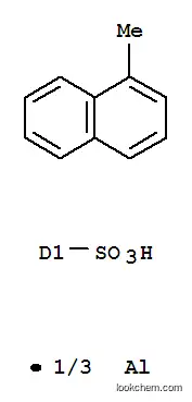 Molecular Structure of 93951-49-6 (aluminium 1-methylnaphthalenesulphonate)