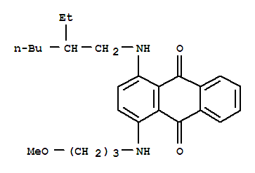 9,10-Anthracenedione,1-[(2-ethylhexyl)amino]-4-[(3-methoxypropyl)amino]-