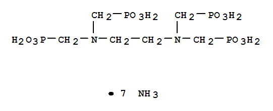 Phosphonicacid, [1,2-ethanediylbis[nitrilobis(methylene)]]tetrakis-, heptaammonium salt(9CI)