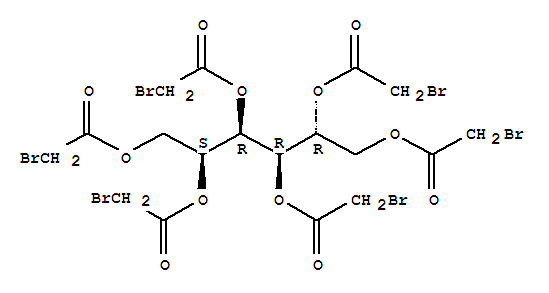 94232-79-8,D-glucitol hexakis(bromoacetate),D-glucitol hexakis(bromoacetate)