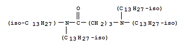 Butanamide,4-(diisotridecylamino)-N,N-diisotridecyl- (9CI)