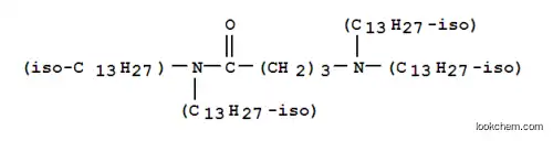 Molecular Structure of 94246-82-9 (4-(diisotridecylamino)-N,N-diisotridecylbutyramide)
