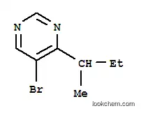 Molecular Structure of 951884-30-3 (5-Bromo-4-sec-butylpyrimidine)