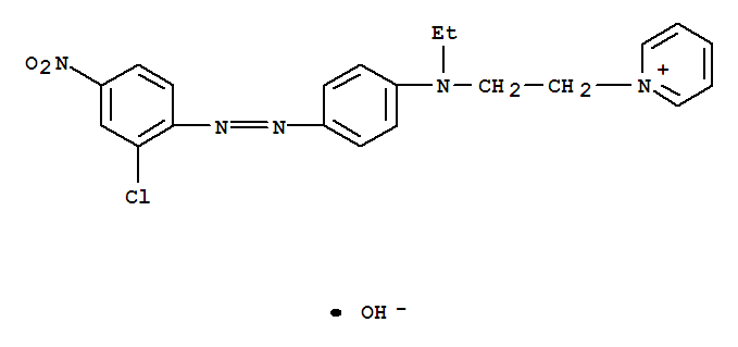 1-(2-((4-((2-Chloro-4-nitrophenyl)azo)phenyl)ethylamino)ethyl)pyridinium hydroxide
