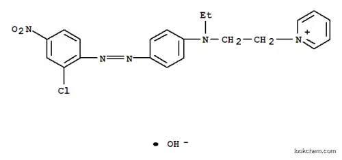 Molecular Structure of 97043-68-0 (1-[2-[[4-[(2-chloro-4-nitrophenyl)azo]phenyl]ethylamino]ethyl]pyridinium hydroxide)