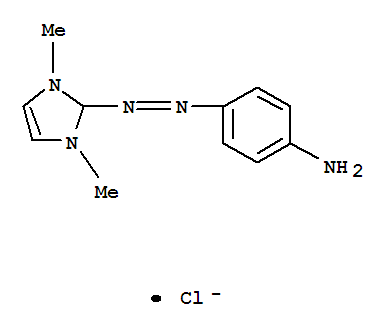2-[(4-aminophenyl)azo]-1,3-dimethyl-1H-imidazolium chloride