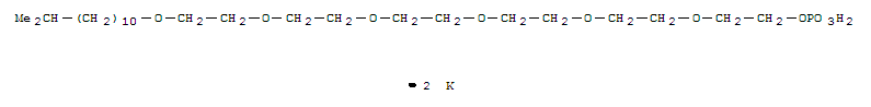 Dipotassium 29-methyl-3,6,9,12,15,18-hexaoxatriacontyl phosphate