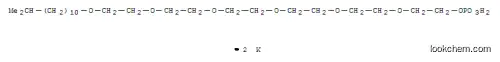 Molecular Structure of 97404-10-9 (Dipotassium 29-methyl-3,6,9,12,15,18-hexaoxatriacontyl phosphate)