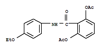 Benzamide,2,6-bis(acetyloxy)-N-(4-ethoxyphenyl)-